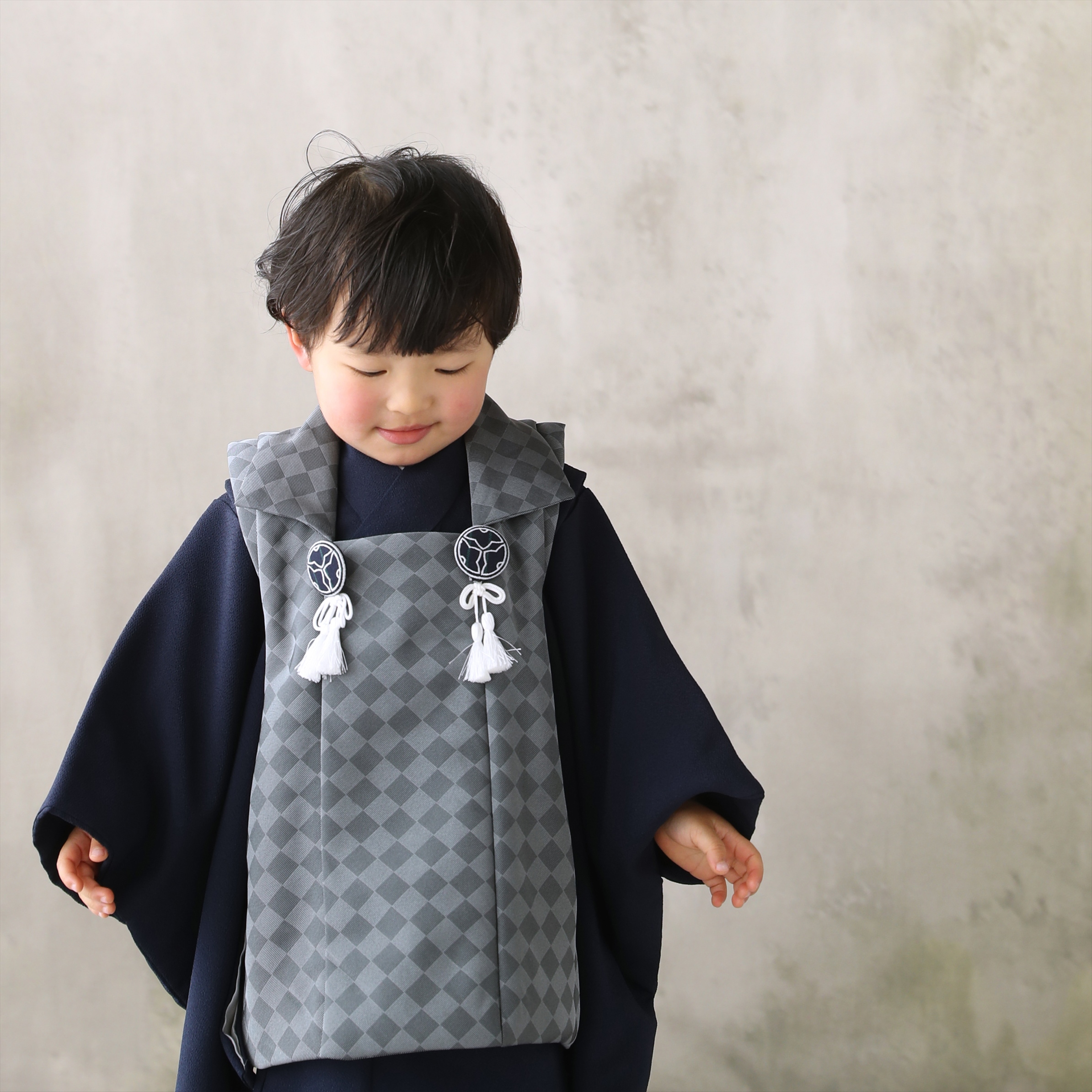 2B-2｜2歳男の子｜被布着物｜数え七五三レンタル｜衣装レンタル 