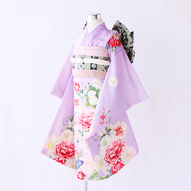 7G-32｜七五三着物｜7歳｜紫｜衣装レンタルショップAhaha Closet